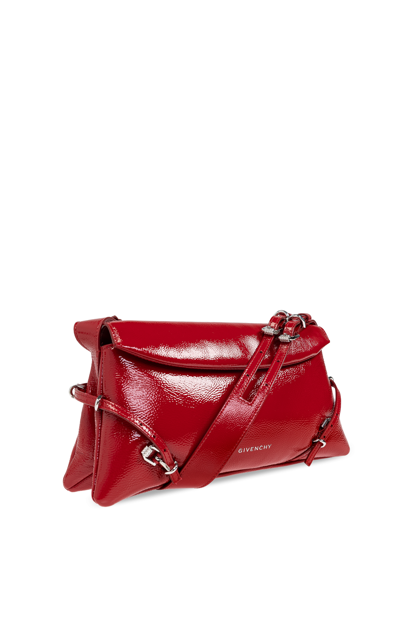 GIVENCHY PTIT VOYOU SMALL BAG BB5104B25Y ショルダーバッグ Small P'tit Voyou bag in patent leather in - vermillon